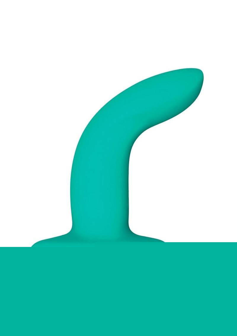 Limba S Silicone Posable Dildo with Suction Cup Base - Carribean