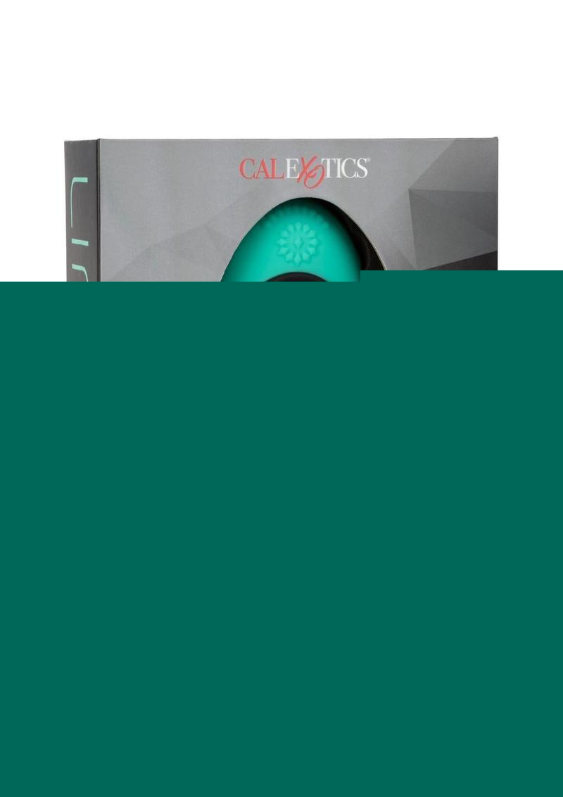 Link Up Remote Alpha Rechargeable Silicone Dual Stimulating Cock Ring with Remote Control - Black/Green