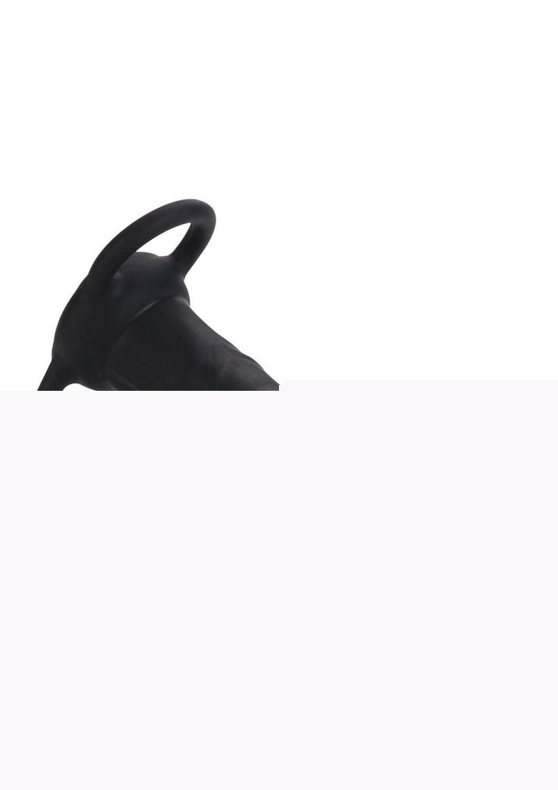 Love Rider Silicone Dual Penetrator Dildo Cock Ring