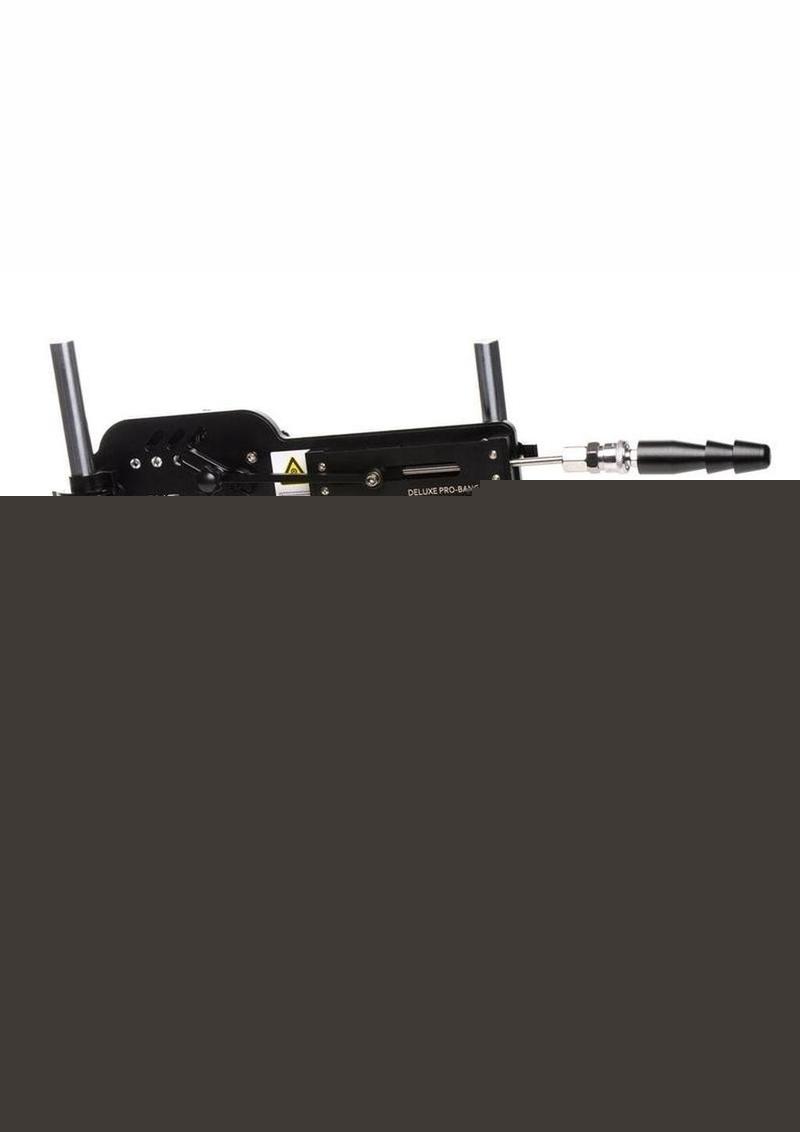 Lovbotz Deluxe Pro-Bang Sex Machine with Remote Control - Black