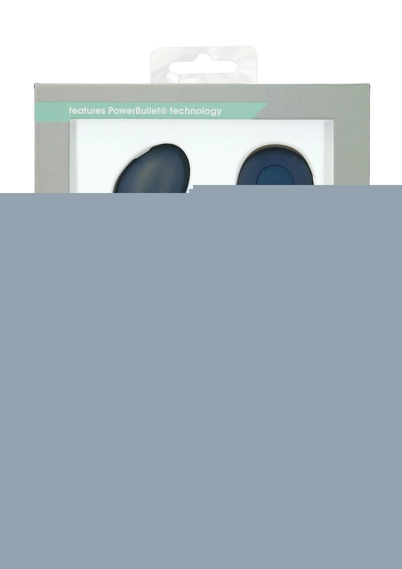 Lux Active Lx3 Silicone Rechargeable Anal Trainer with Bullet and Remote Control - Navy