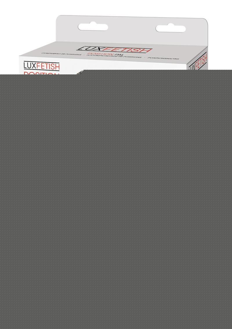 Lux Fetish Position Pal Adjustable Position Straps - Black