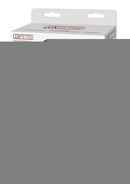 Lux Fetish Position Pal Adjustable Position Straps - Black