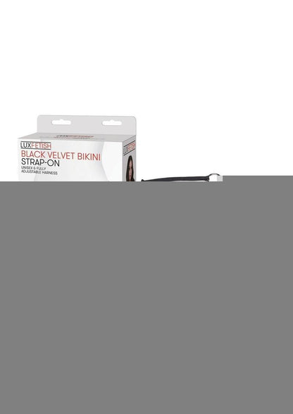 Lux Fetish Velvet Bikini Strap-On Adjustable