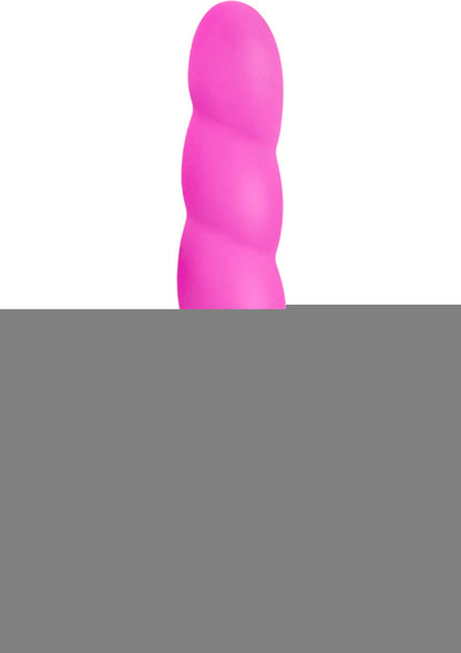 Luxe Anastasia Silicone Vibrator - Pink