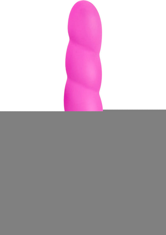Luxe Anastasia Silicone Vibrator - Pink