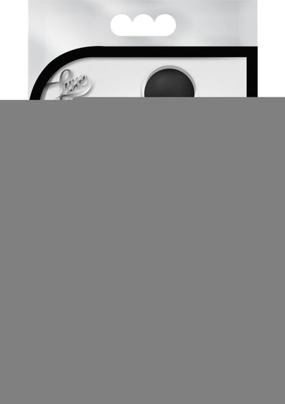 Luxe Be Me 3 Silicone Butt Plug - Black