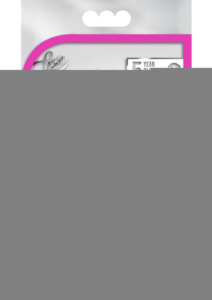 Luxe Little Thumper Silicone Vibrating Butt Plug - Pink