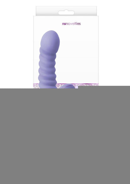Luxe Nova Rechargeable Silicone Rabbit Vibrator - Purple