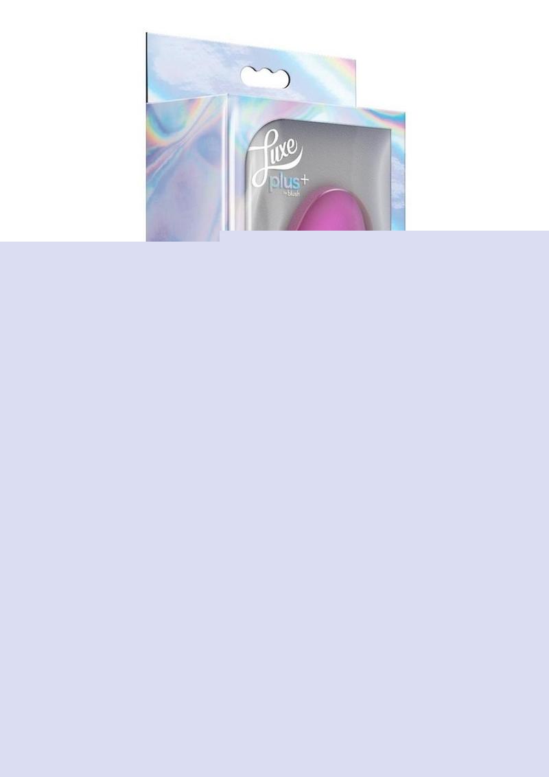 Luxe Plus Divulge Silicone Vibrator - Purple