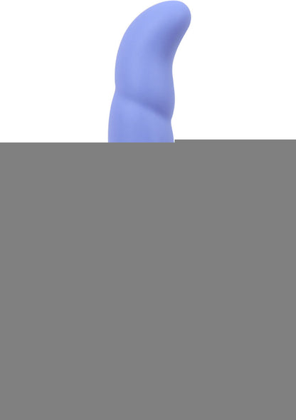 Luxe Purity G Silicone G-Spot Vibrator - Periwinkle/Purple