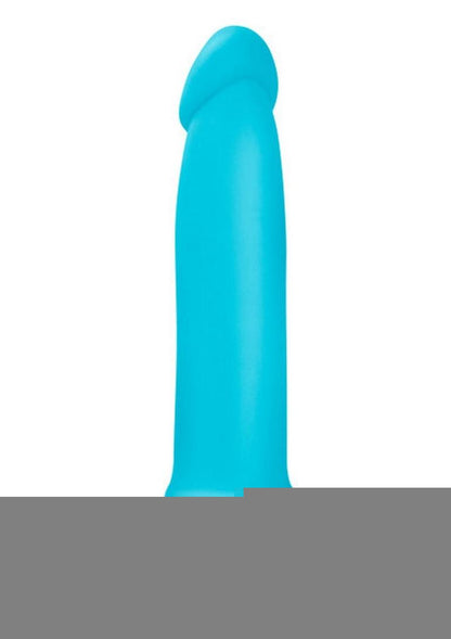 Luxe Purity Vibrating Silicone Dildo