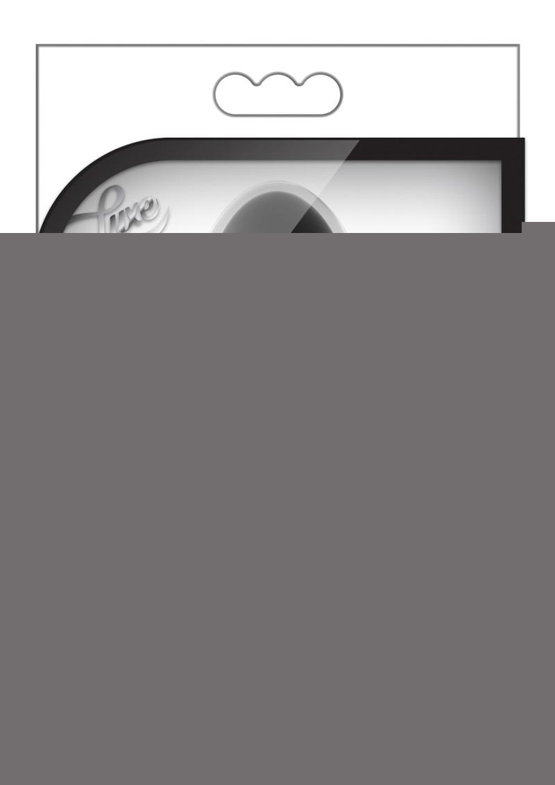 Luxe Wearable Vibra Slim Plug Silicone Butt Plug - Black - Medium