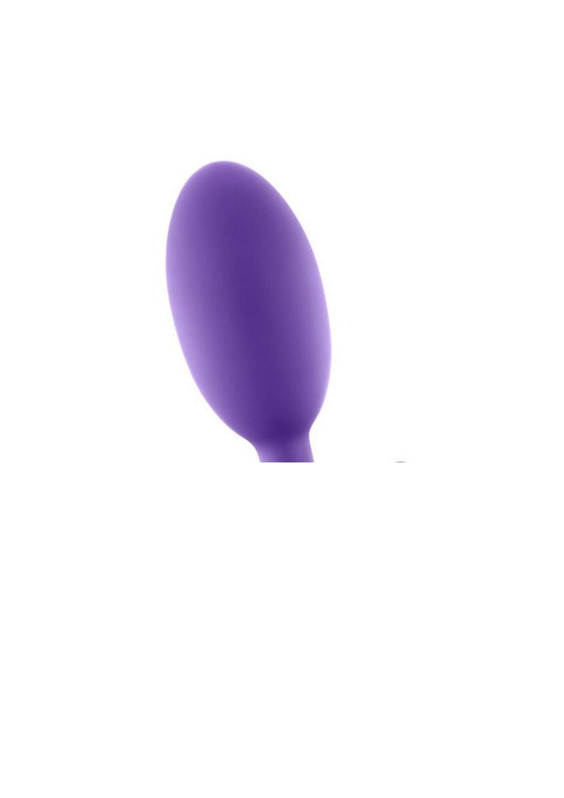 Luxe Wearable Vibra Slim Plug Silicone Butt Plug