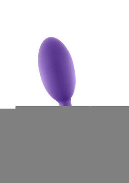 Luxe Wearable Vibra Slim Plug Silicone Butt Plug