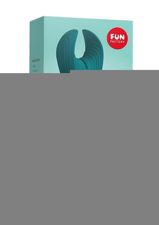 Manta Silicone Vibrating Sleeve - Deep Sea - Blue