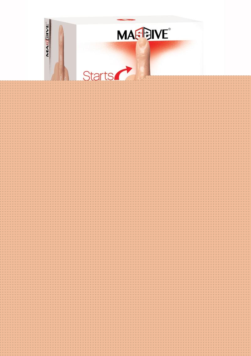 Massive The Finger Fisting Trainer Probe - Vanilla - 14in