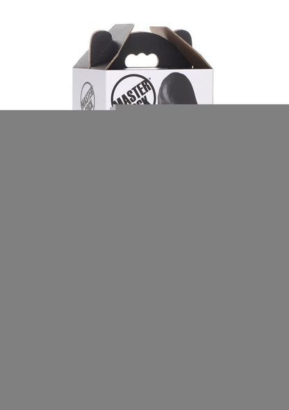 Master Cock Double Stuffer Double Pecker Dildo - Black - 10in