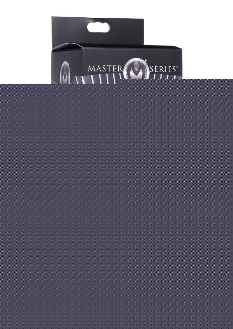 Master Series Ass-Pand Inflatable Silicone Anal Plug - Black - Large