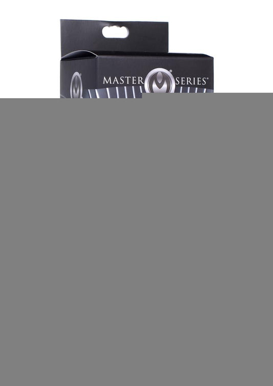 Master Series Ass-Pand Inflatable Silicone Anal Plug - Black - Large