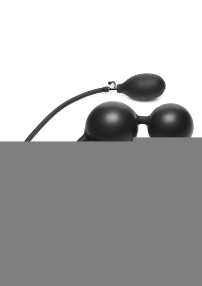 Master Series Ass Rattler Weighted Inflatable Silicone Anal Plug