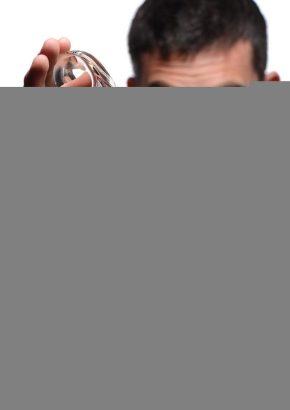 Master Series Brutus Glass Dildo Thruster