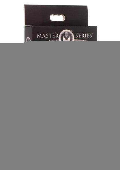 Master Series Cuffed In Fur Furry Handcuffs - Black