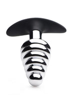Master Series Dark Hive Metal and Silicone Anal Plug