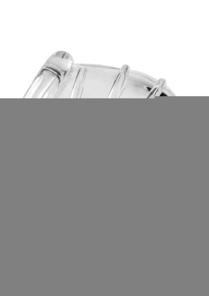 Master Series Detained Soft Body Chastity Cage - Clear