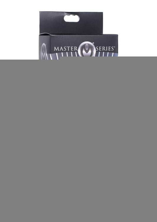 Master Series Dick-Spand Inflatable Silicone Dildo - Black