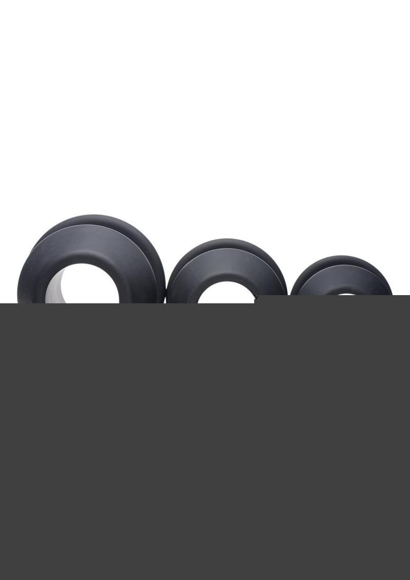 Master Series Gape-Grommets Hollow Silicone Anal Dilator