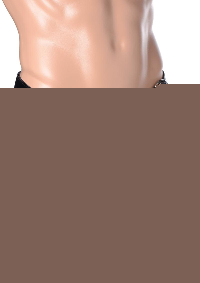 Master Series Infiltrator Hollow Strap-On + 10in Dildo - Black