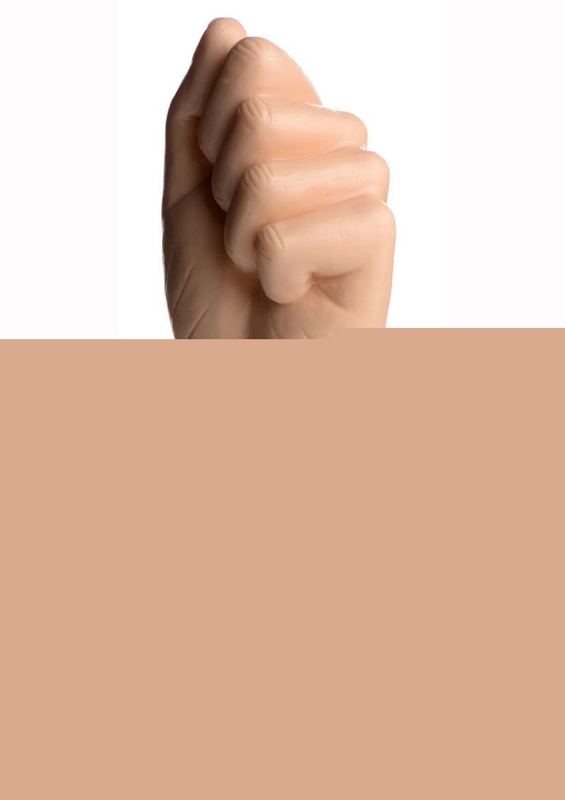 Master Series Knuckles Small Clenched Fist Dildo - Flesh/Vanilla