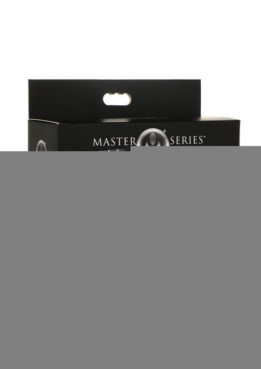 Master Series Locked Cock Stainless Steel Locking Cock and Ball Ring