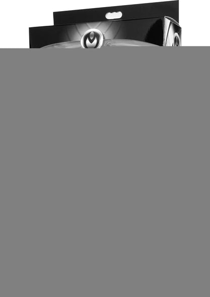 Master Series Ravage Vibrating Inflatable 7.5in Dildo - Black