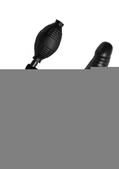Master Series Ravage Vibrating Inflatable 7.5in Dildo