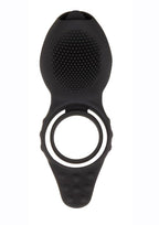 Mr. Flicker Rechargeable Silicone Cock Ring - Black