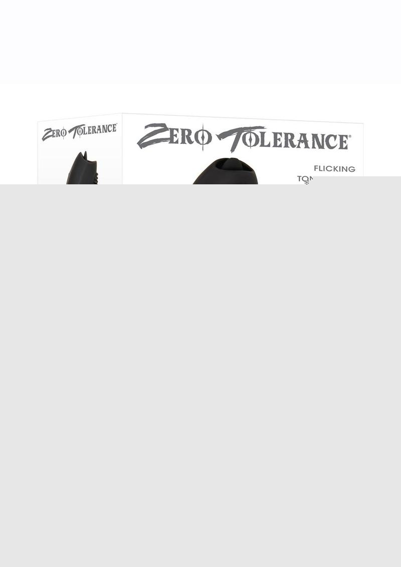 Mr. Flicker Rechargeable Silicone Cock Ring - Black