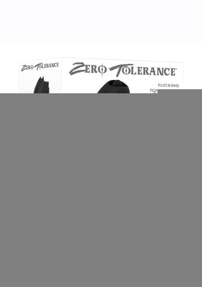 Mr. Flicker Rechargeable Silicone Cock Ring - Black