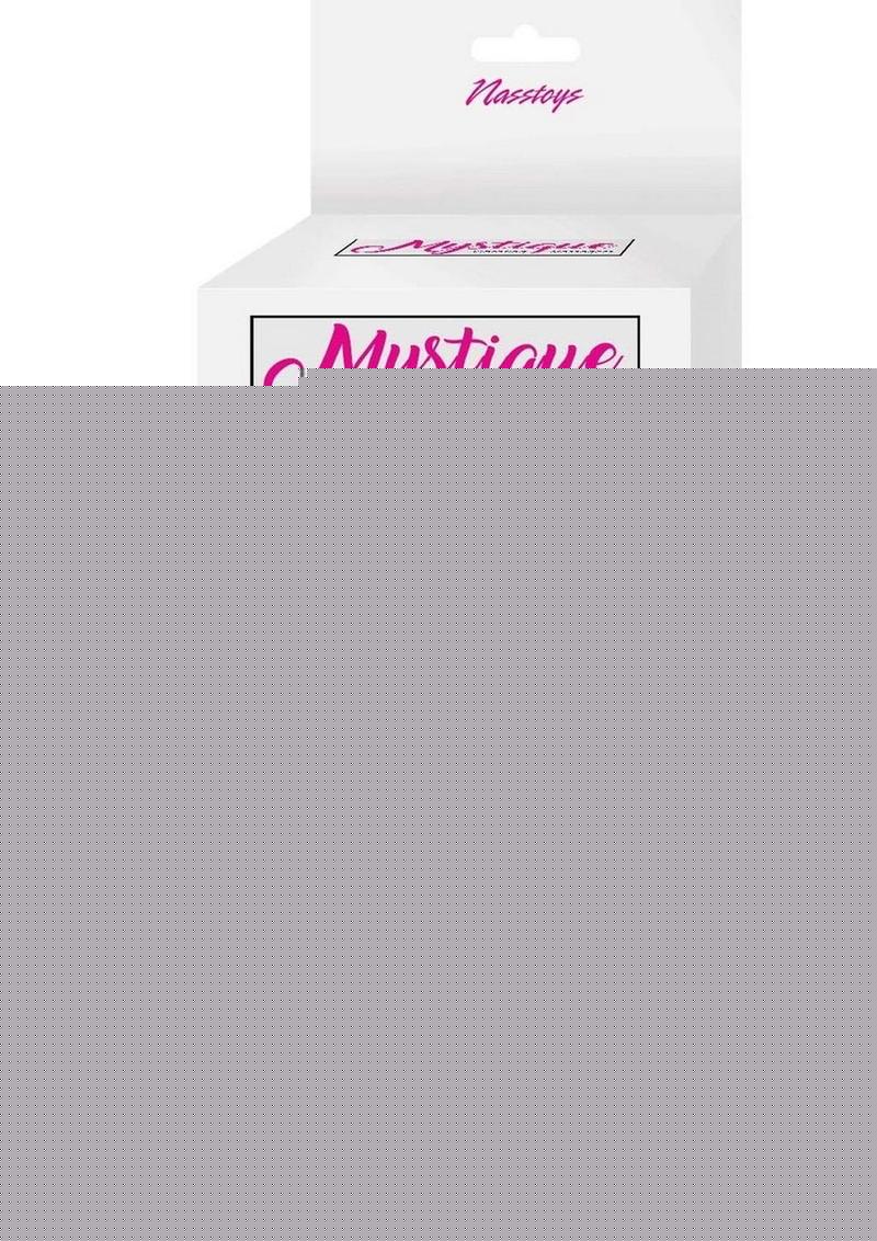 Mystique Suction Vibrating Rechargeable Silicone Massager - Pink