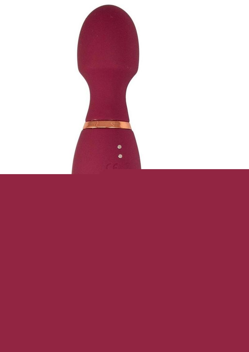 Mystique Vibrating Massagers Rechargeable Silicone Magic Wand