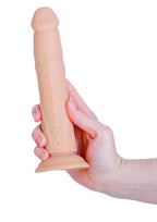 Naked Addiction Rotating and Thrusting Vibrating Rechargeable Silicone Dong with Remote Control