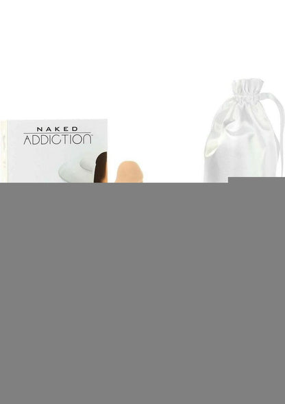 Naked Addiction Silicone Rechargeable Thrusting, Vibrating, and Rotating Dildo