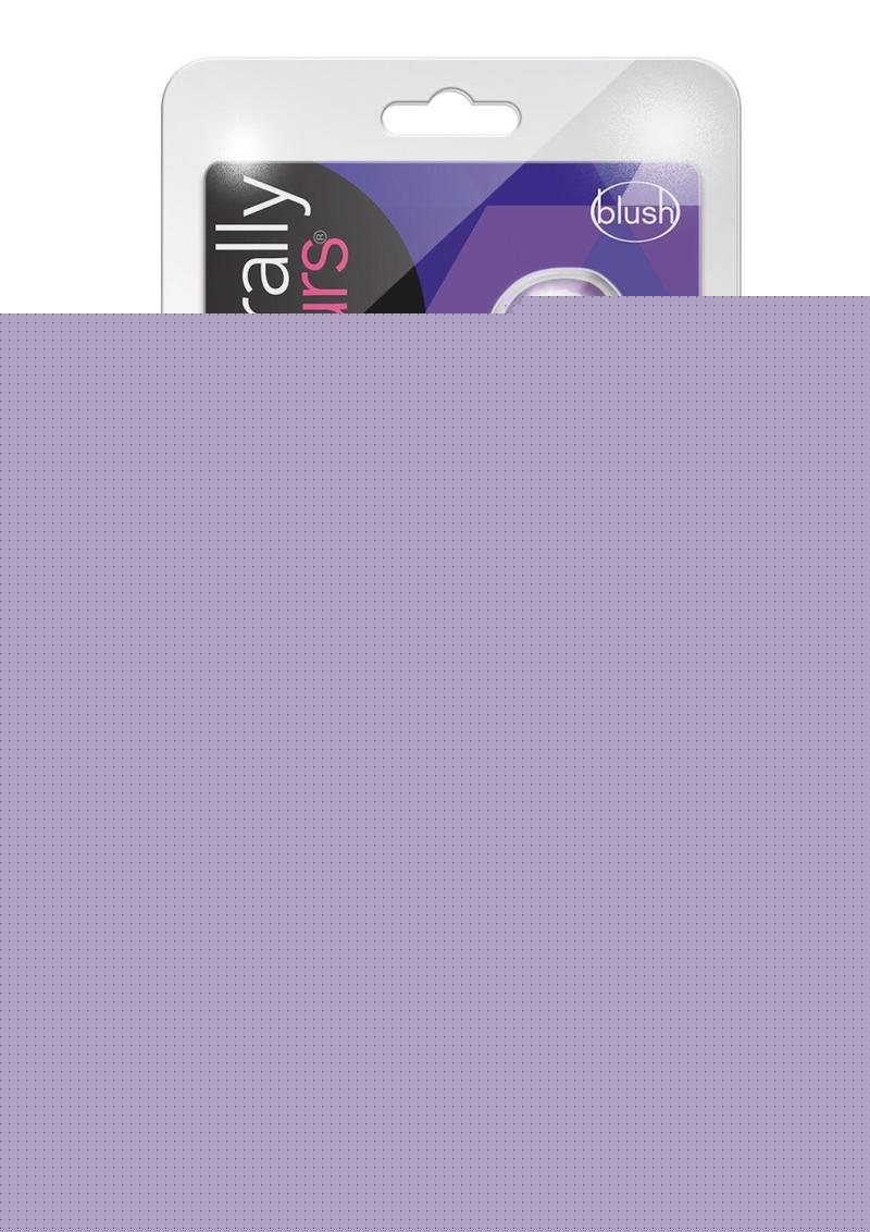 Naturally Yours Crystalline Dildo 7in - Amethyst - Purple