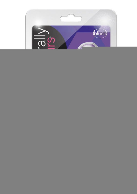 Naturally Yours Crystalline Dildo 7in - Amethyst - Purple