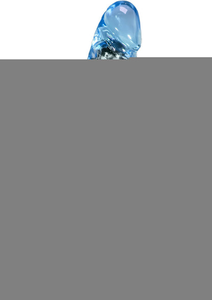 Naturally Yours Mambo Vibrating Dildo - Blue - 9in