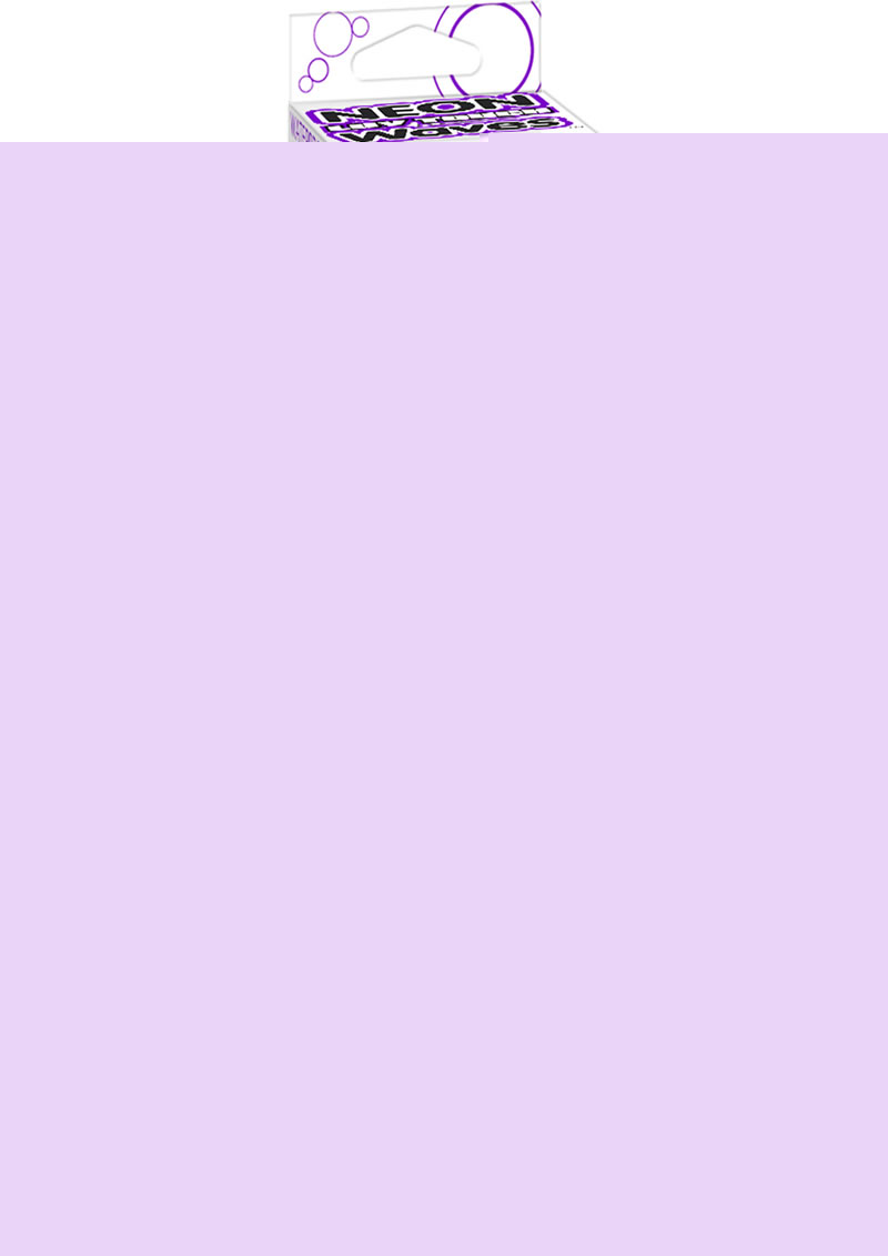 Neon Luv Touch Waves Vibrator - Purple