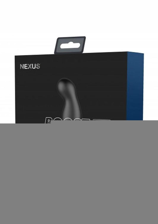 Nexus Boost Rechargeable Silicone Prostate Massager with Remote Control - Black