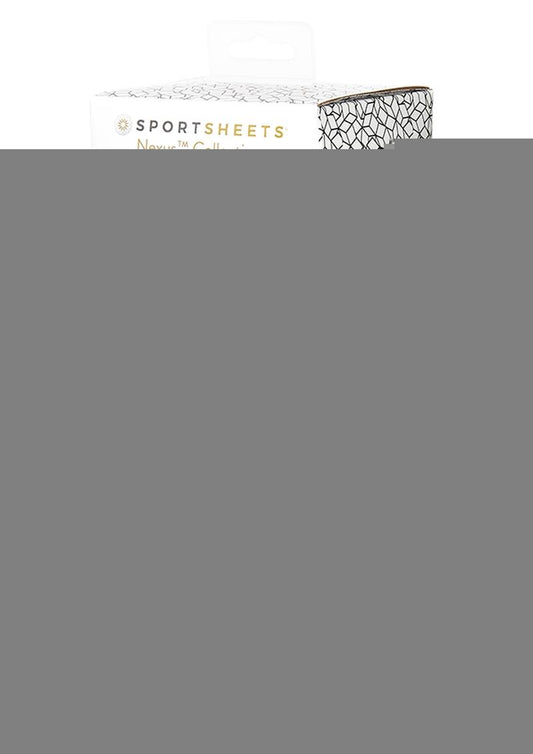 Nexus Collection By Sportsheets Banx Silicone Hollow Sheath Dildo - Blue/Navy - 8in