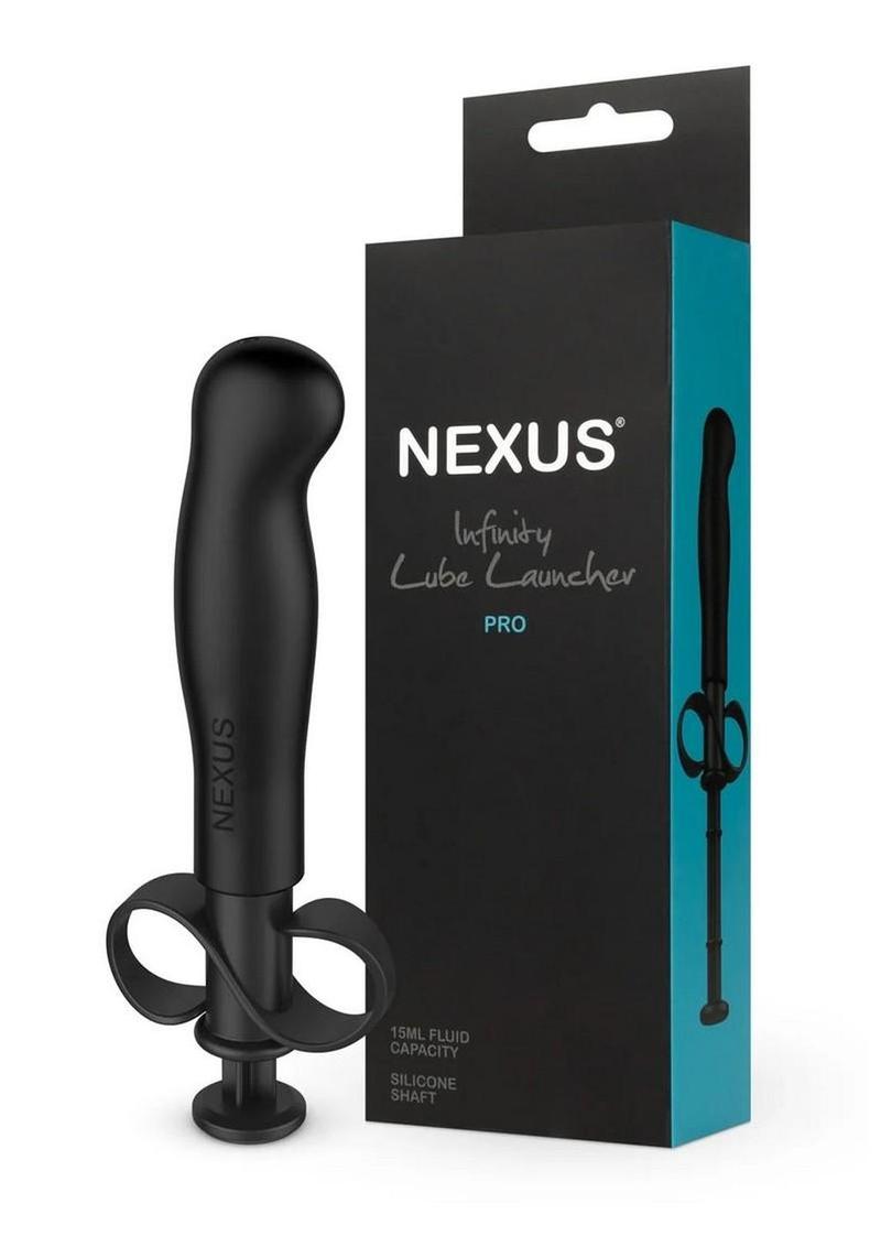 Nexus Infinity Silicone Lube Launcher Pro - Black